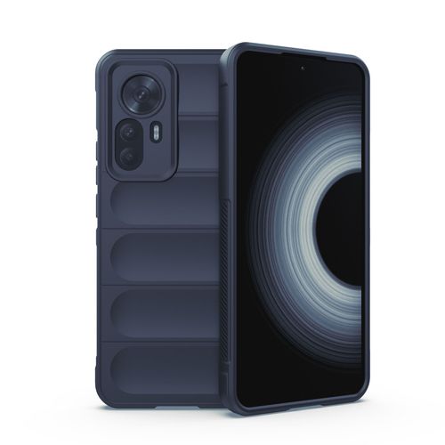 Etui Coque Pour Mi 12t Phantom Shield Tout Compris Anti-Chute Airbag Silicone Anti-Slip Anti-Dirty Phone Case, Xiaomi 12t [Bleu Foncé] Phantom Shield