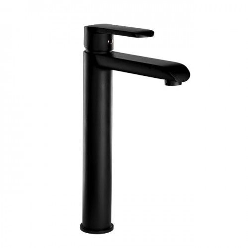 Mitigeur lavabo haut - monotrou - noir mat - COLORS SARODIS