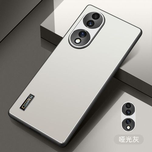 Etui Coque Pour Honor 50 Pro Objectif Tout Compris Anti-Chute Anti-Dérapant Mat Dissipation De La Chaleur Étui De Protection Pour Téléphone Portable, [Gris Mat] Série Phantom