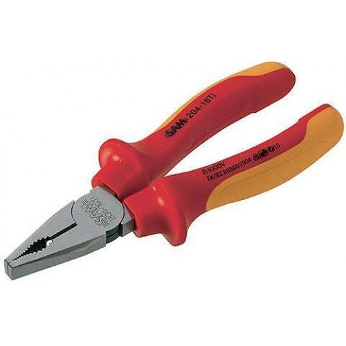 Pince universelle bi-matière isolée 1000V - 180 mm SAM OUTILLAGE