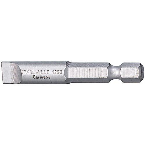 Embout 1/4" - empreinte Fente - 5,5 x 50 mm STAHLWILLE