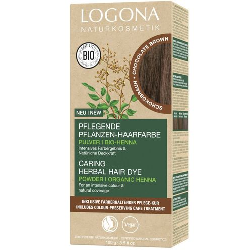 Logona - Soin Colorant En Poudre - Brun Chocolat 