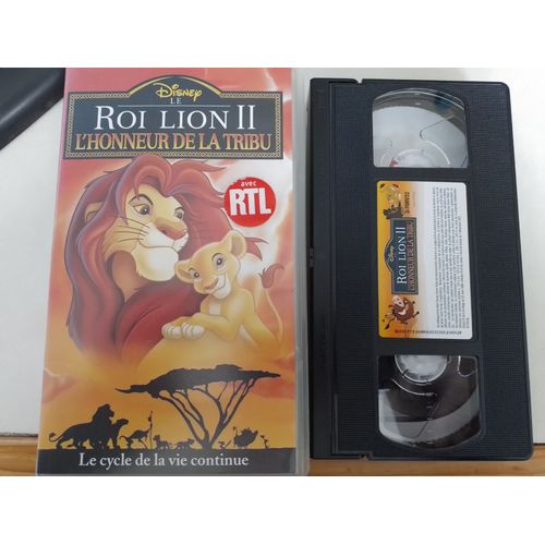 Cassette Vidéo Vhs - Le Roi Lion 2, L'honneur De La Tribu - Walt Disney