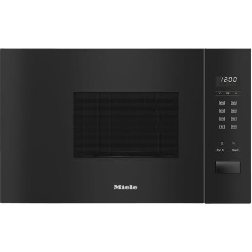 Miele M 2230 SC - Four micro-ondes monofonction - intégrable - 17 litres - 800 Watt - noir obsidienne