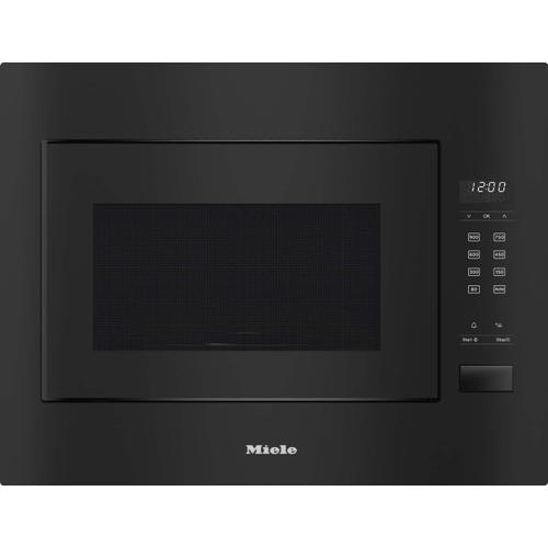 Miele M 2240 SC - Four micro-ondes monofonction - intégrable - 26 litres - 900 Watt - noir obsidienne