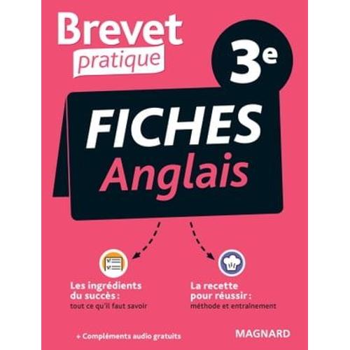 Brevet Pratique : Fiches Anglais - Examen 3e