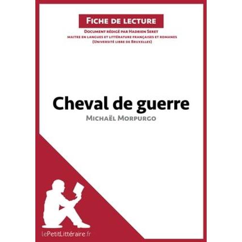 Cheval De Guerre De Michaël Morpurgo (Fiche De Lecture)