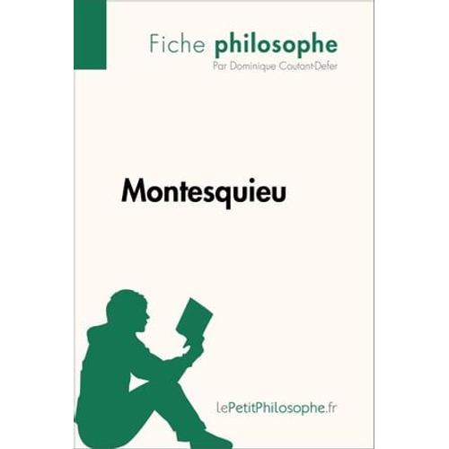 Montesquieu (Fiche Philosophe)