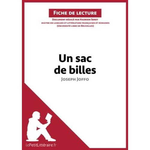 Un Sac De Billes De Joseph Joffo (Fiche De Lecture)