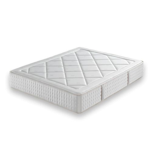 Matelas Ecologique 100x200 Amelie, Epaisseur 30 Cm, Mousse Recyclee + Mousse A Memoire De Forme. Fermete Moyenne. Excellente Ergonomie Et Respirabilité