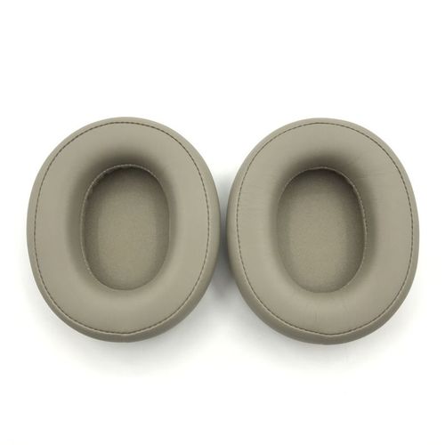 Coussinets de rechange en cuir protéiné pour casque Audio-Technica ATH-SR50BT,Doré