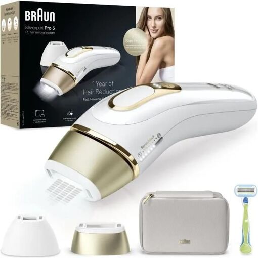 &Eacute;pilateur &Agrave; Lumi&egrave;re Puls&eacute;e - BRAUN - Silk&middot;expert Pro 5