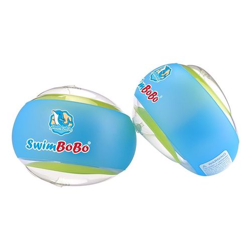 Brassard Enfant De Natation 1-4 Ans,Brassard Bebe,Brassard Gonflable Avec 3 Airbags Indépendants,Pour Enfants 6 À 20 Kg(Bleu)