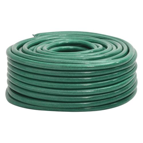 vidaXL Tuyau d'arrosage vert 1" 50 m PVC