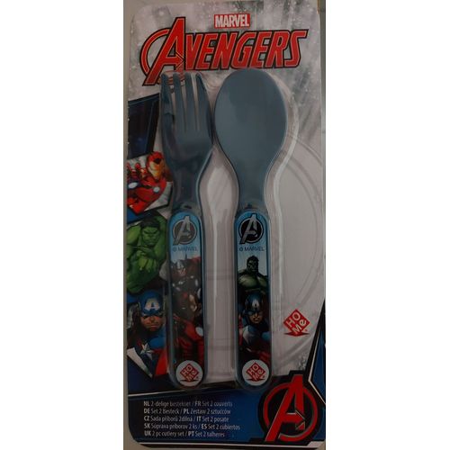 Set 2 Couverts Avengers - Fourchette + Cuillère