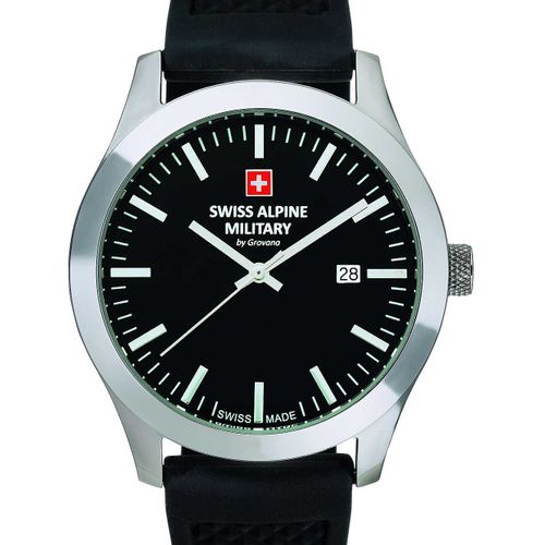 Mens Watch Swiss Alpine Military 7055.1837, Quartz, 43mm, 10atm