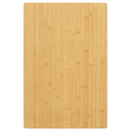 Vidaxl Dessus De Table 60x100x2,5 Cm Bambou