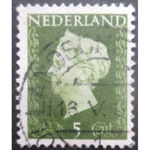 Pays-Bas N°466 Reine Wilhelmine Oblitéré