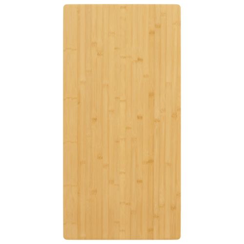 Vidaxl Dessus De Table 40x80x2,5 Cm Bambou