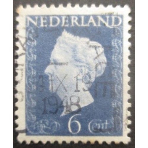 Pays-Bas N°467a Reine Wilhelmine Oblitéré