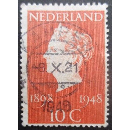 Pays-Bas N°495 Reine Wilhelmine Oblitéré