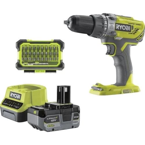 Perceuse-visseuse a percussion sans fil RYOBI R18PD3-140SA 18V