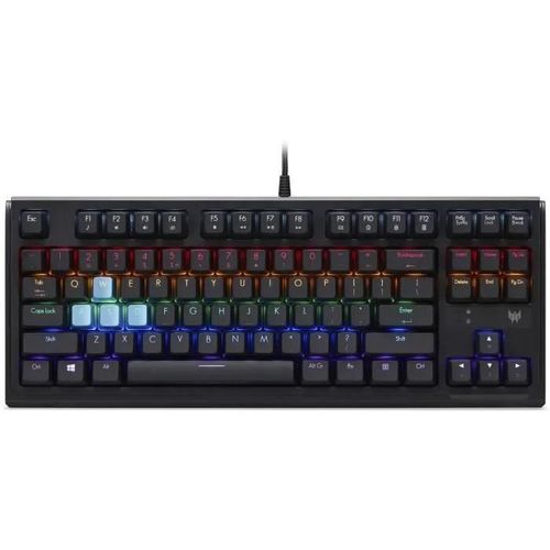 Acer Predator Aethon 301 TKL - Clavier - rétro-éclairé - commutateur : Gateron Blue - noir - Pour la vente au détail