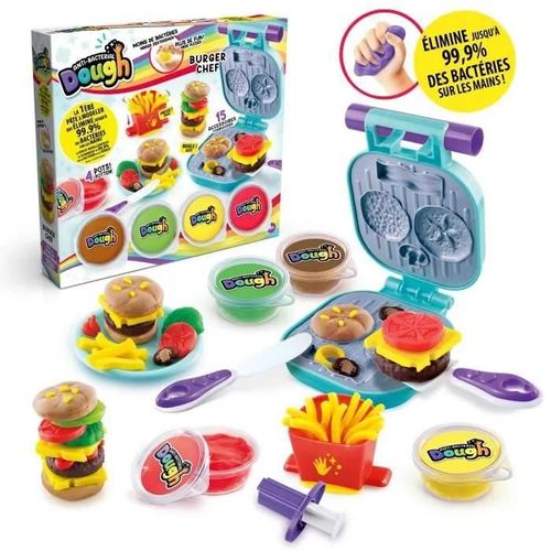 Canal Toys Burger Chef Pâte À Modeler Antibactérienne