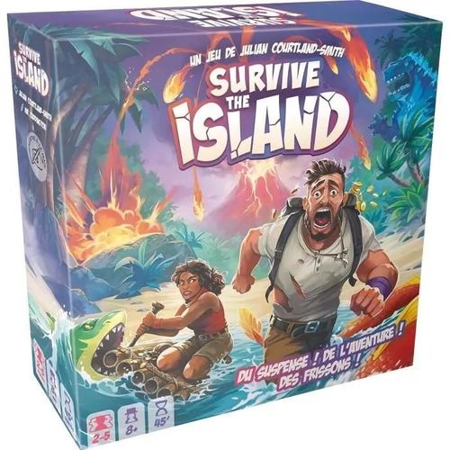 Jeu De Stratégie Asmodee Survive The Island