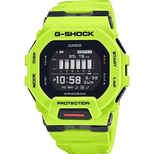 Casio Montre Jaune Digital Hommes G-Shock Gbd-200-9er