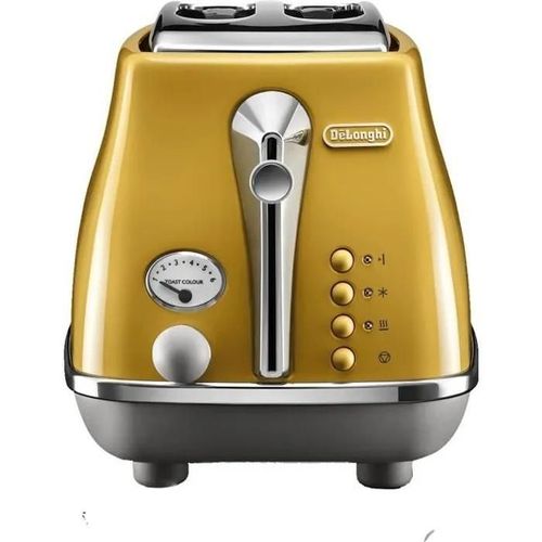 Grille-pain Delonghi Icona Capitals CTOC2103.Y 900 W Jaune