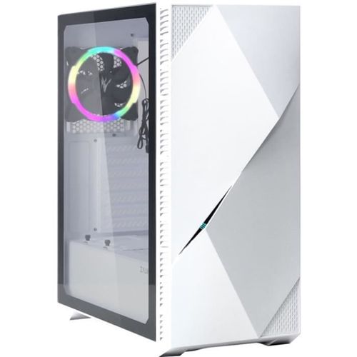 Boitier PC Moyen Tour ATX Zalman Z3 avec panneau vitré - Blanc