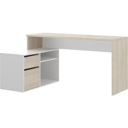 Bureau D'angle Réversible Avec Rangement Rox