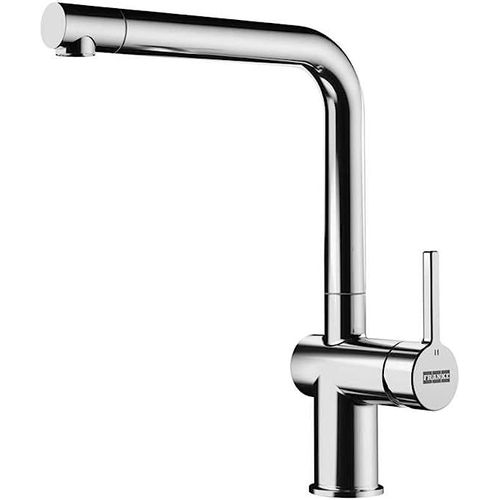 Franke Eos Neo Douchette extensible, Haute pression, Industrial Black, 180° Plage de pivotement, Commande latérale, 14l/min.