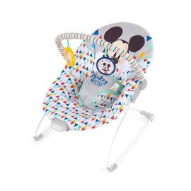 Disney Baby Transat Mickey Happy Triangles Avec Vibrations Et Arche De Jeux. Jusqu'a 9 Mois