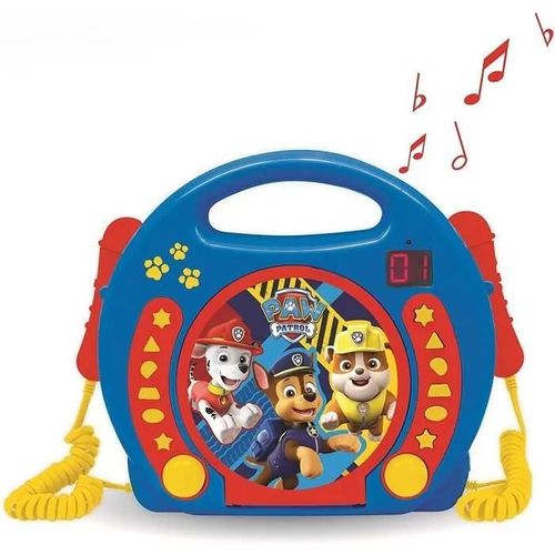 Lexibook Pat'patrouille - Lecteur Cd Avec Micros