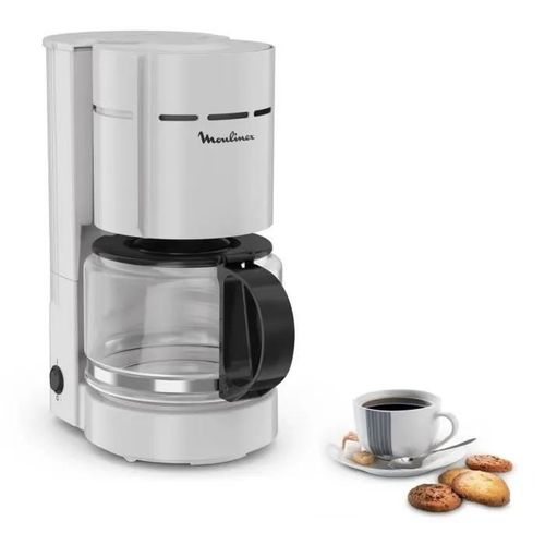 Cafetière filtre MOULINEX Simpleo 12 tasses blanche
