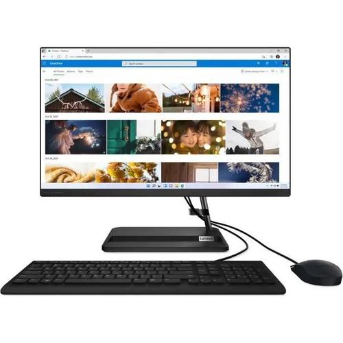 Lenovo IdeaCentre AIO 3 24IAP7 F0GH - Core i5 I5-12450H 2 GHz 16 Go RAM 512 Go Noir AZERTY