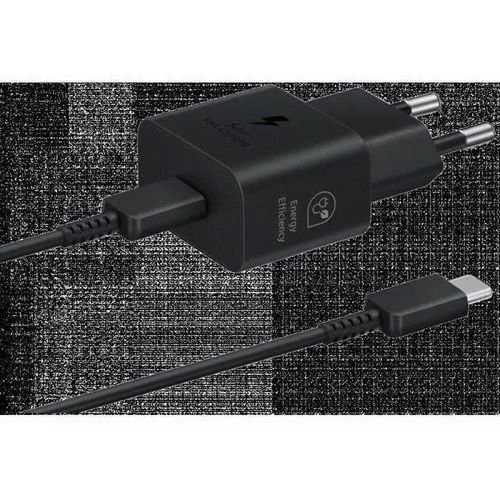 Chargeur Pour Téléphone Mobile Samsung Chargeur Secteur 25w Avec Cable Usbc Noir
