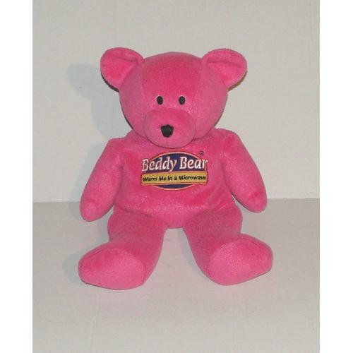 Peluche Ours Beddy Bear Rose Bouillotte Warm Me In A Microwave Intelex