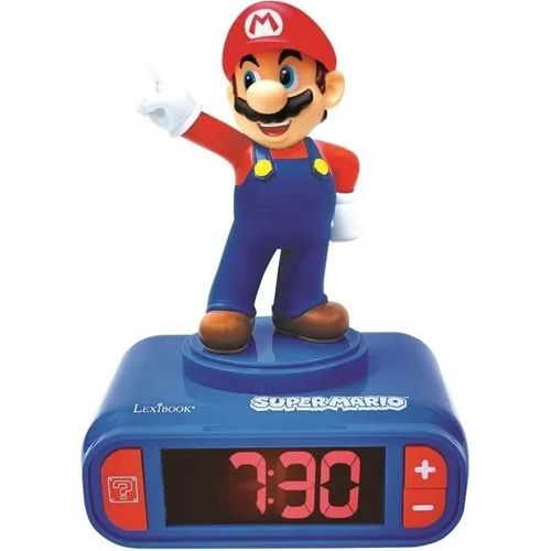 Réveil Lexibook Veilleuse Super Mario