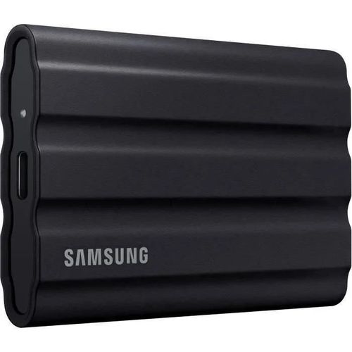 Samsung T7 Shield MU-PE1T0S - SSD - chiffré - 1 To - externe (portable) - USB 3.2 Gen 2 (USB-C connecteur) - AES 256 bits - noir