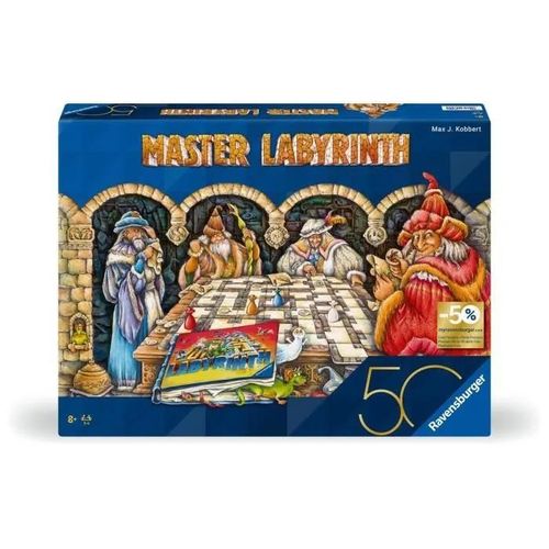 Labyrinthe Master. Jeux De Société. Jeu De Réflexion Famille. 2 A 4 Joueurs Des 8 Ans. 22792. Edition 50 Ans. Ravensburger