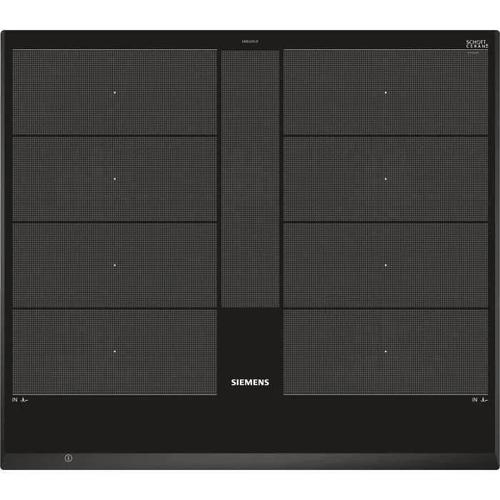 Siemens iQ700 EX651LYC1F - Table de cuisson à induction - 4 plaques de cuisson - Niche - largeur : 56 cm - profondeur : 49 cm - noir - avec côtés biseautés