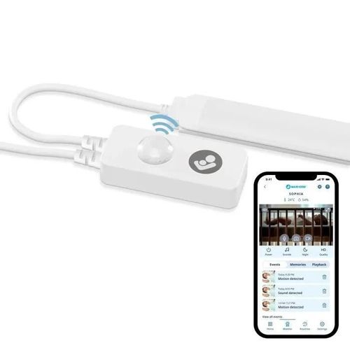 Maxi-Cosi Veilleuse De Lit Connectée Pour Bébé Glow. Détecteur De Mouvement. Lumiere Douce A Intensité Reglable
