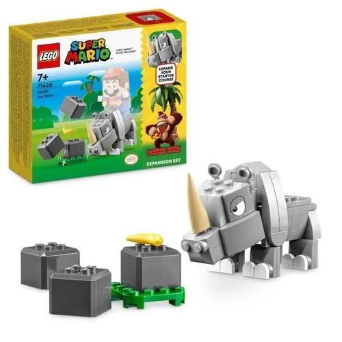 Lego Super Mario - Ensemble D'extension Rambi Le Rhinocéros - 71420