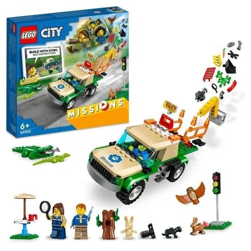 LEGO City - Missions de sauvetage des animaux sauvages - 60353