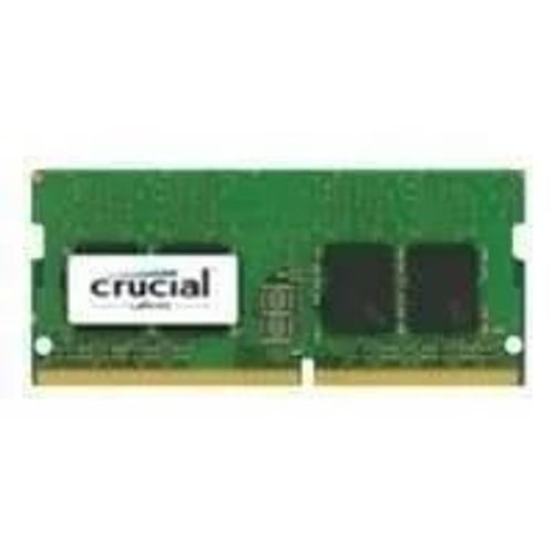 Crucial - DDR4 - module - 8 Go - SO DIMM 260 broches - 1200 MHz / PC4-19200 - CL17 - 1.2 V - mémoire sans tampon - non ECC