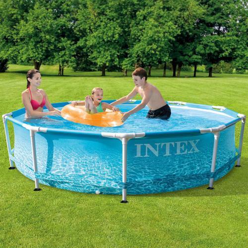 Intex Piscine Beachside Metal Frame 305x76 cm