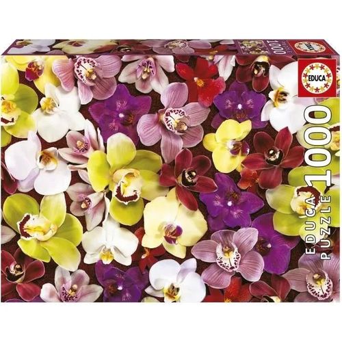 Collage Orchidées - Puzzle De 1000 Pieces